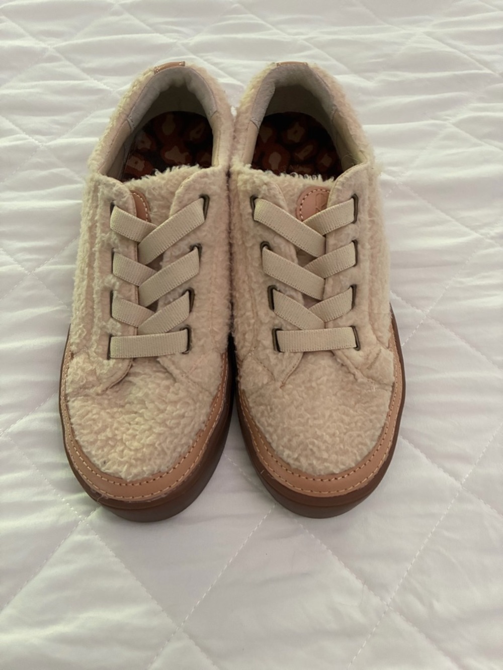 Revitalign Cozy Cream Sherpa Sneakers